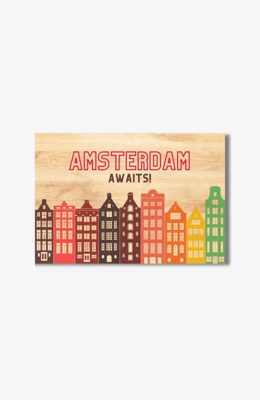 Amsterdam Awaits! Magnet