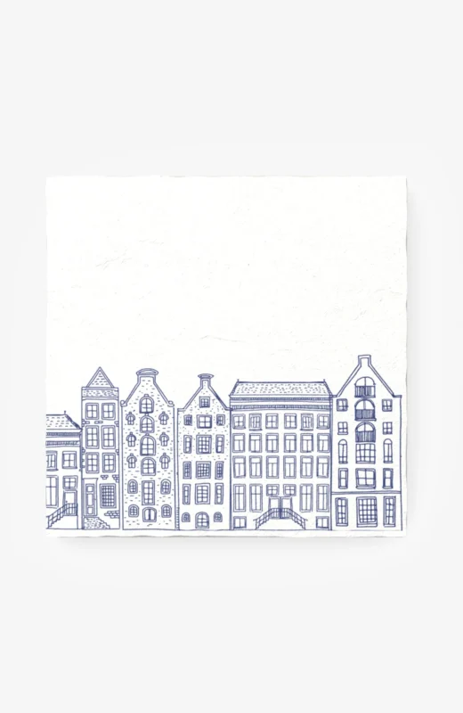 Amsterdam Houses Coasters